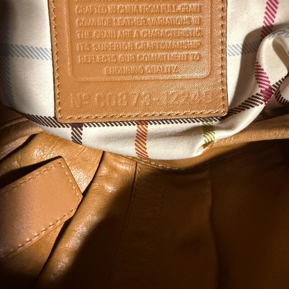 Coach Ergo Pleated Shoulder Bag - Picture 9 of 10